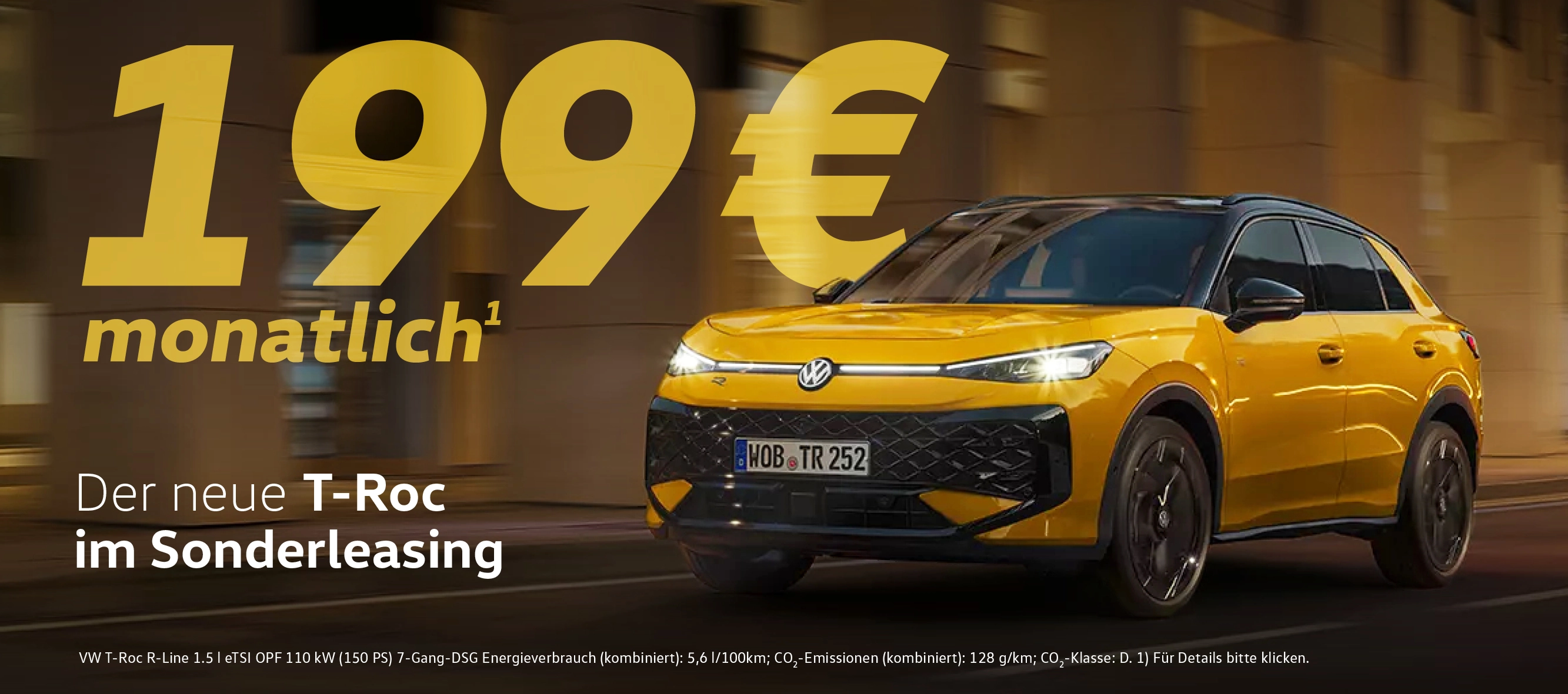 Der neue T-Roc für Privatkunden